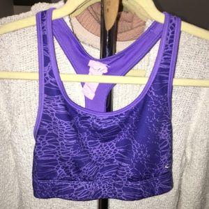 Purple Sports Bra